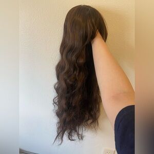 Long Wavy Brown Wig / Hairpiece